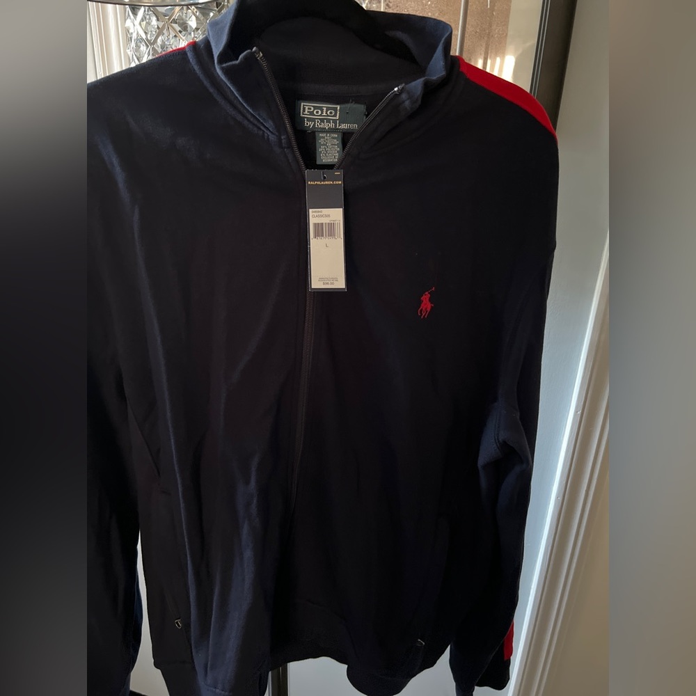 Men Ralph Lauren zip up brand new